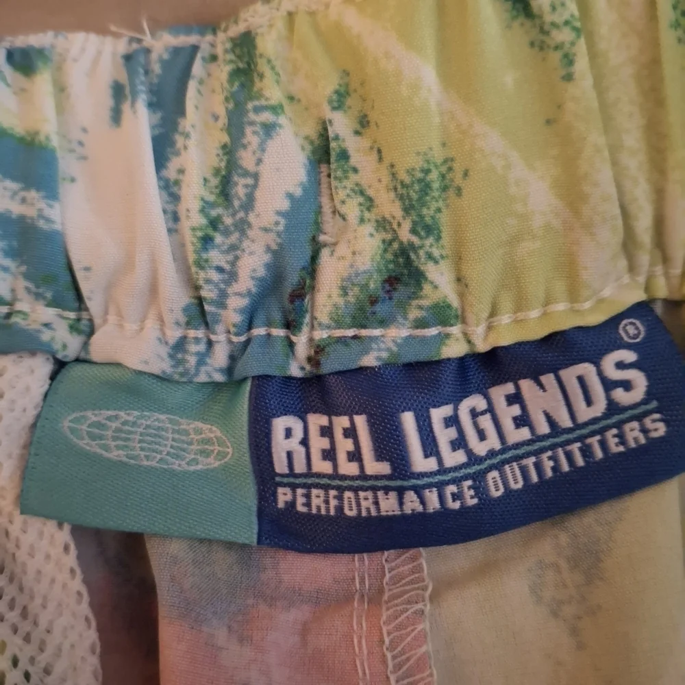 Reel Legends Multicolor Tropical Women's Athletic Shorts